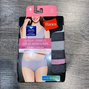 4-pack cotton stretch women’s briefs